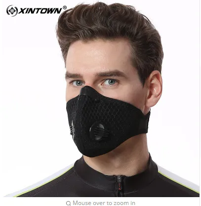 XINTOWN велосипедная маска с угольным фильтром пылезащитные и защитные маски
