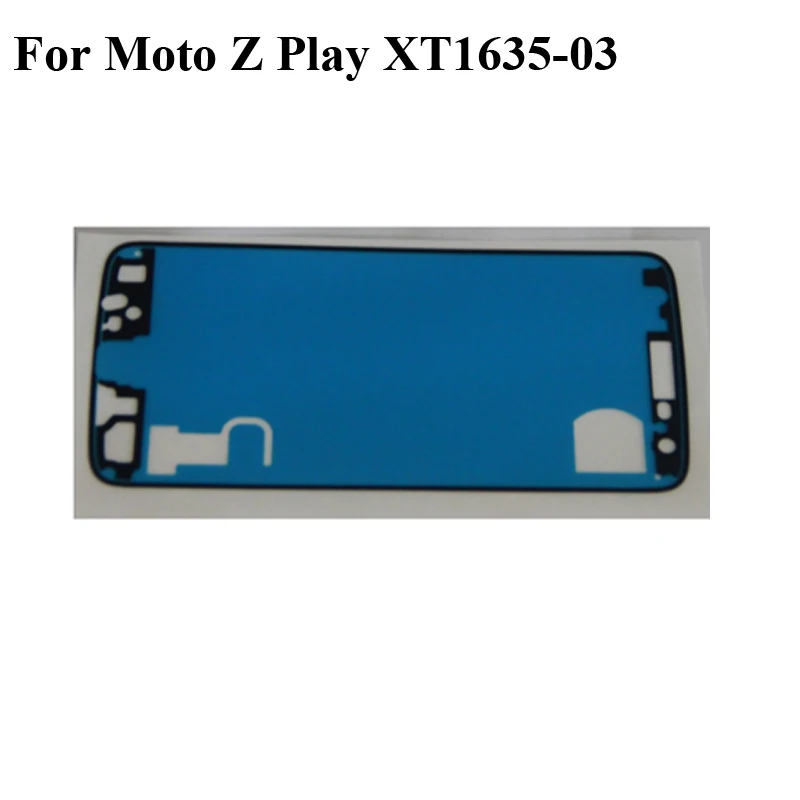 5 PCS клейкая лента для lenovo Moto Z Play XT1635 XT1635-03 на Клее 3M спереди поддерживающая рамка для ЖК-дисплея Стикеры для Moto Z Play