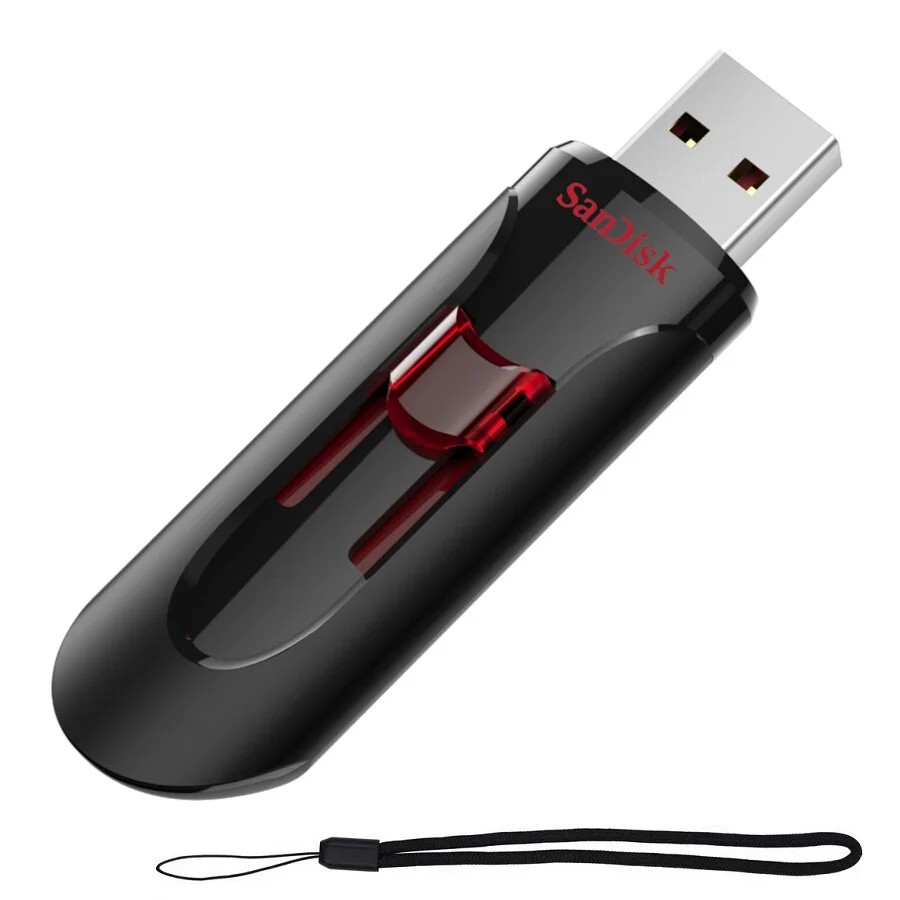 SanDisk Cruzer Glide USB3.0 USB флеш-накопитель 32 Гб 64 Гб 16 Гб 128 ГБ флеш-накопитель USB 3,0 флеш-накопитель 32 Гб USB накопитель cle usb