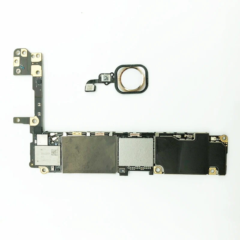 16 ГБ, 64 ГБ, 128 ГБ, оригинальная материнская плата для iPhone 6S, с отпечатком пальца, с функцией Touch ID, разблокировка IOS, системная логическая плата