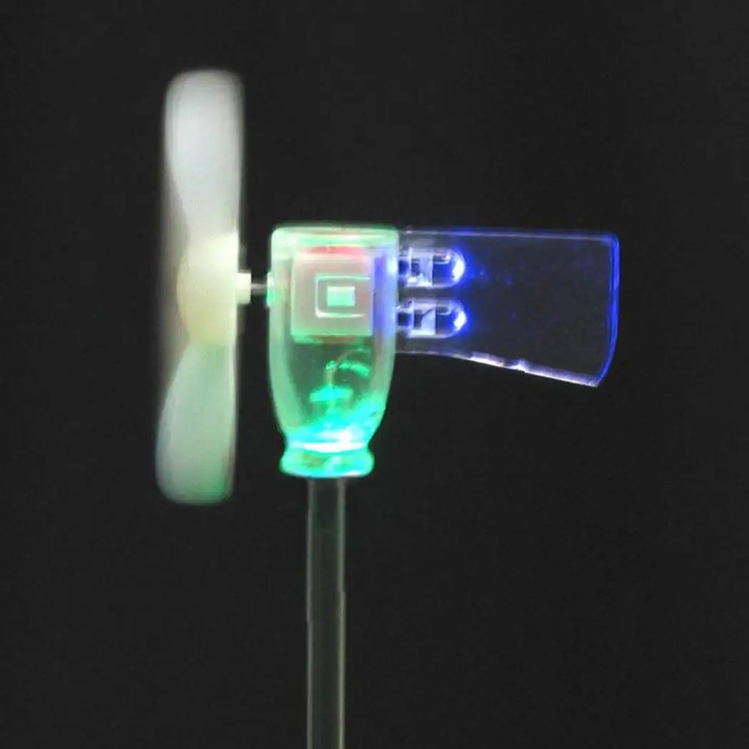 

Mini Windmill Generator LED Teaching Tools Home, Work, etc 70mA BL-FD32 White 2.5-6V Model
