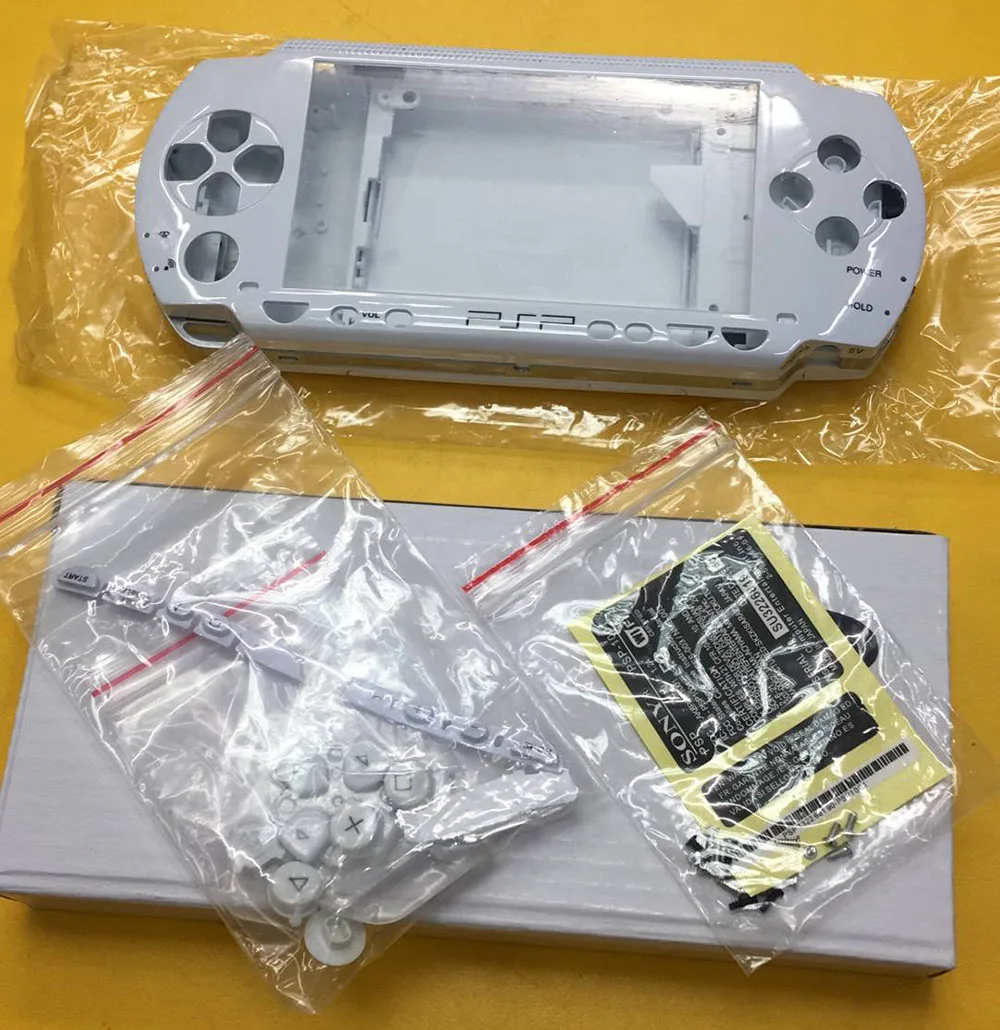 Многоцветные на выбор, полный корпус, чехол, Сменный Чехол для psp 1000, psp 1000, игровая консоль с кнопками, набор отверток