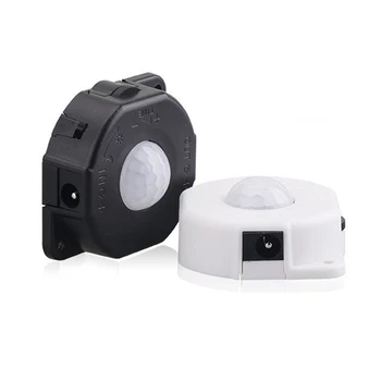 

CLAITE New Very Sensitivity DC12V-24V Multifunctional PIR Human Motion Detector Sensor Time Delay Switch for LED Lighting