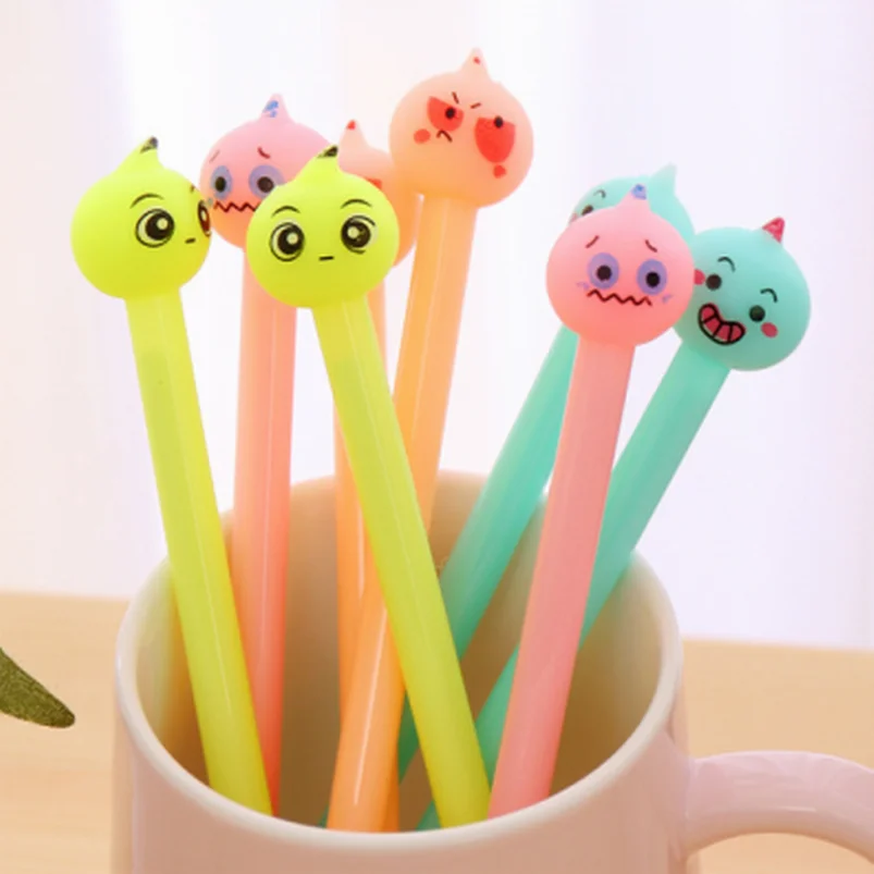 216PC gel pen cartoon onion Creative novelty gel pens office stationery
