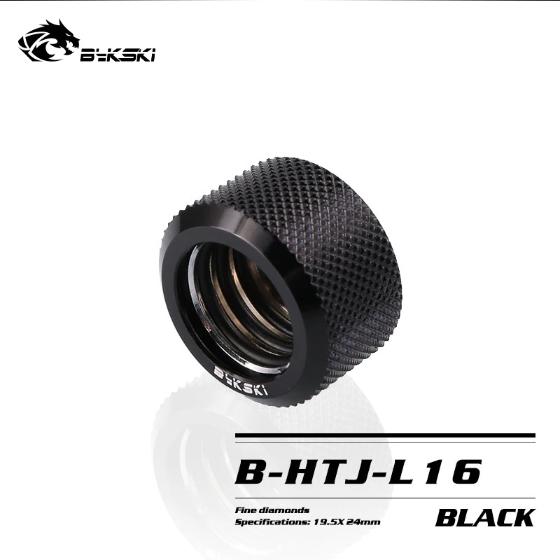 

BYKSKI OD16mm Hard Tube Fitting Hand Compression Fitting G1/4'' Computer Accesspries Fitting use for 16mm Diameter tube