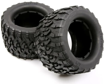 

2pcs rc car all terrain tires tyre skin assembly for 1/8 scale brushless electric truck torland spare parts (170mmX105mm)