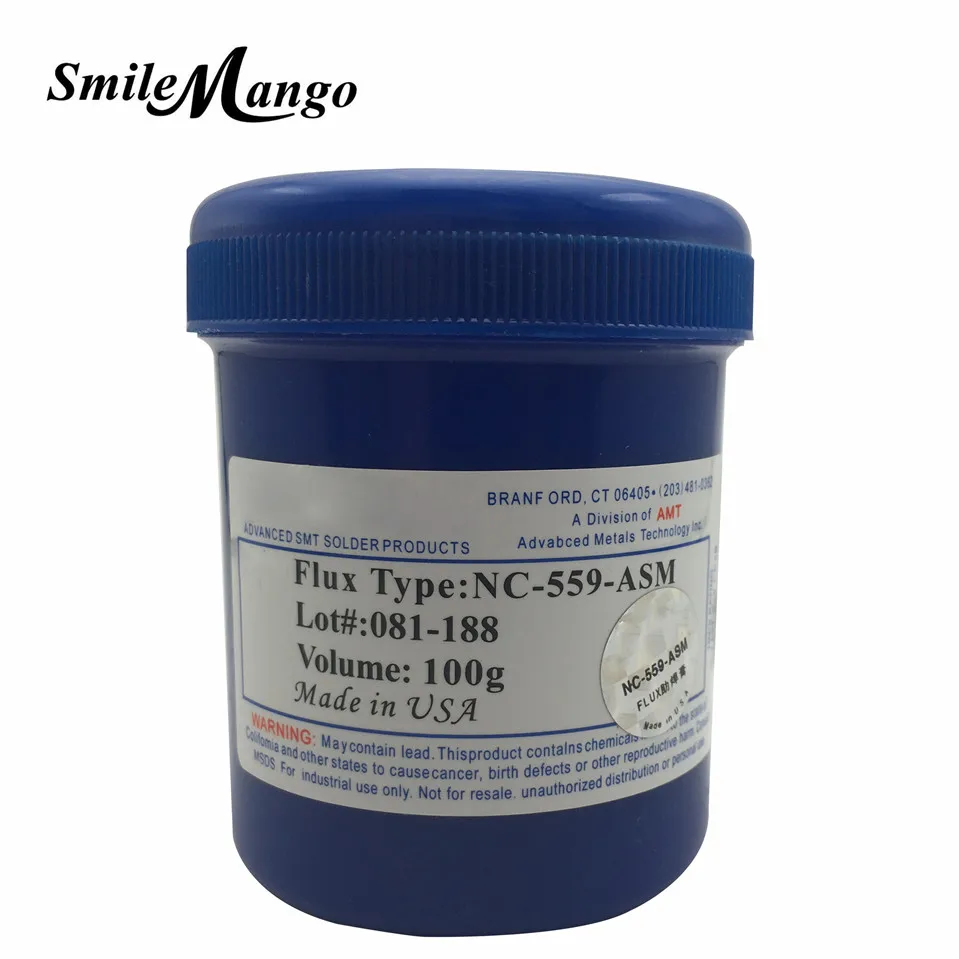 

2017 High Quality Paste NC-559-ASM 100g Leaded Free Soldering Flux Welding Paste! Free Shipping