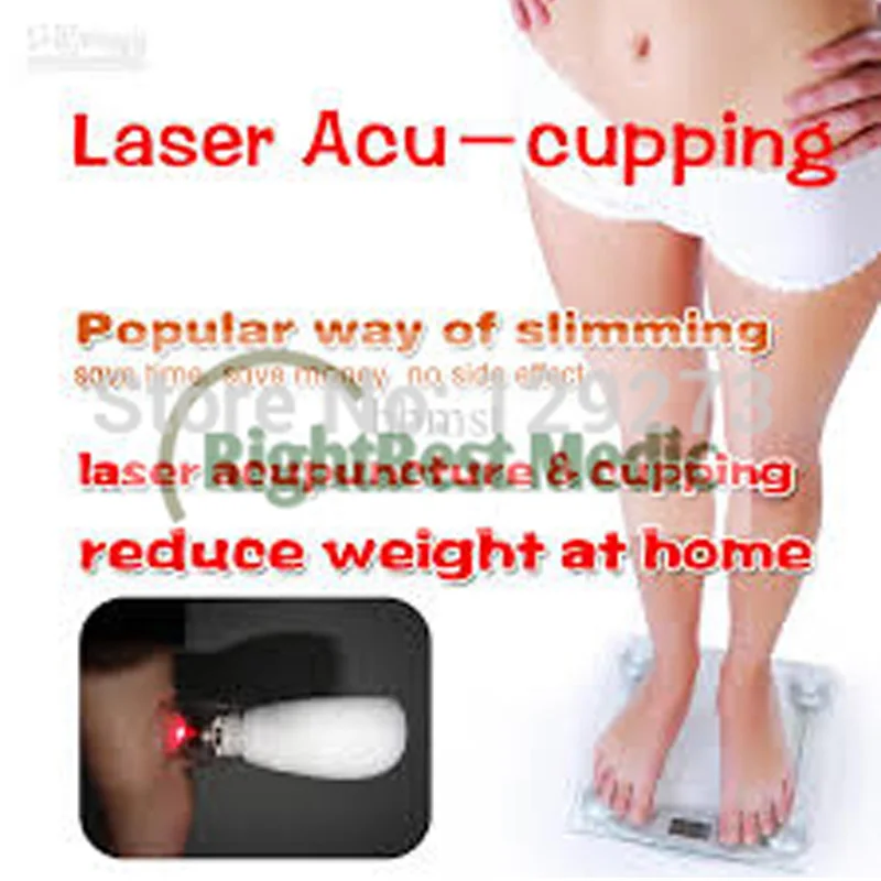 Лазерная АКУ-баночка для похудения, популярная машина для похудения, 3 в 1, Лазерная акупунктура+ баночка+ магнетотерапия