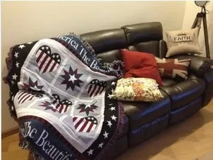 أمريكا جميلة تحمل نمط البلد الواقع فى امريكا 100% القطن أريكة أريكة بطانية رمي مع شرابات rustictapestry فوط المائدة أمريكا جميلة تحمل نمط البلد الواقع فى امريكا 100% القطن أريكة أريكة بطانية رمي مع شرابات rustictapestry فوط المائدة