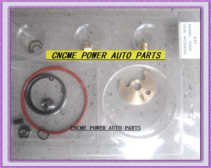 TURBO Repair Kit rebuild TF035 TF035HM-12T 49135-03101 ME201677 Turbocharger For Mitsubishi PAJERO Delica Challenger 4M40 2.8L D Water cooled (2)
