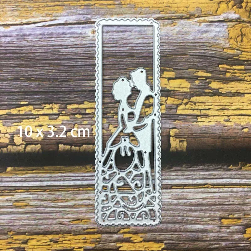 Metal Wedding Cutting Dies Stencils For DIY Scrapbooking Photo Album Card Decorative Embossing Valentine Craft Dies