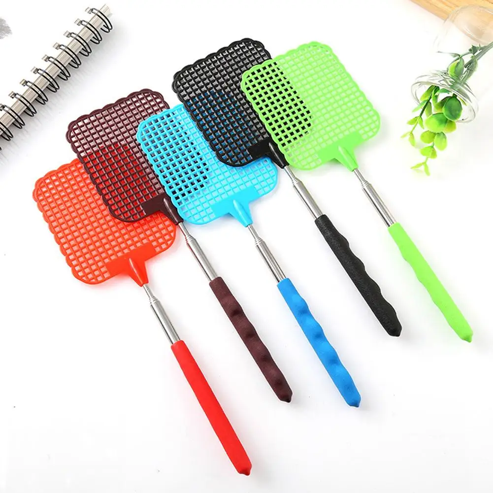 

Telescopic Fly Swatter Extendable Anti Mosquito Pest Summer Home Kitchen Tool