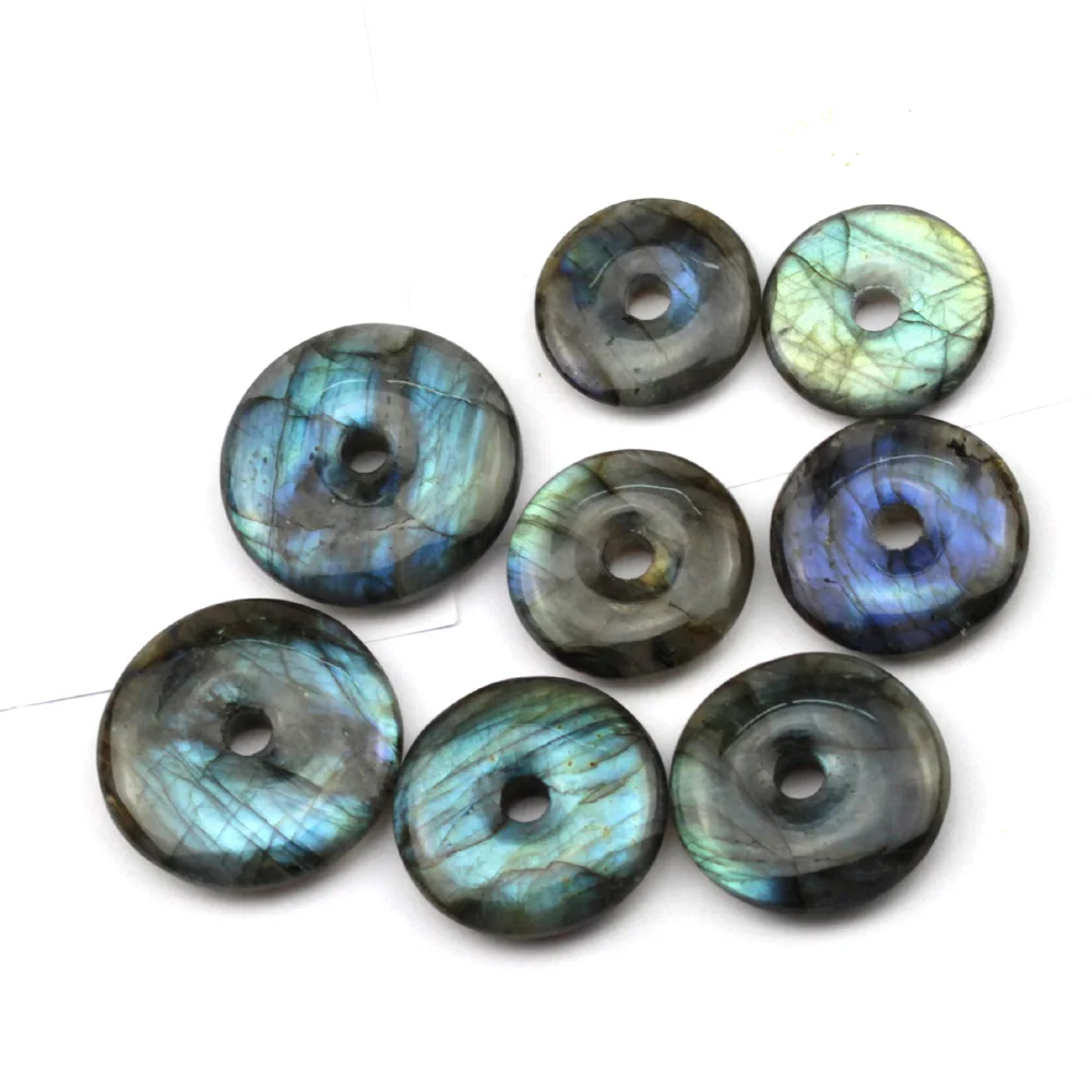 4mm 15/'/' Nature Labradorite Pierre Charms Perle Ronde Vrac