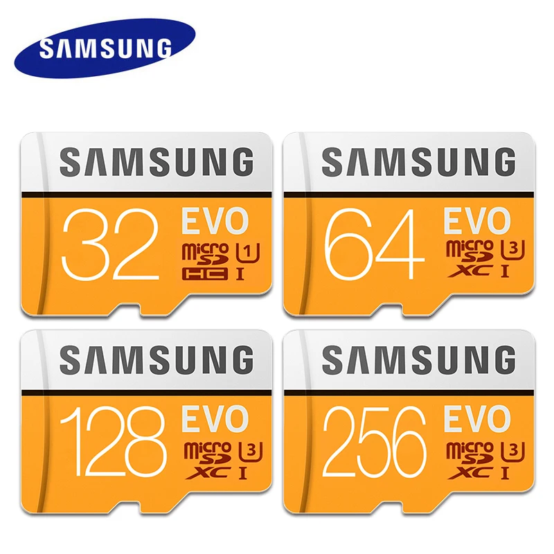 Samsung EVO UHS-3 карта памяти 256 ГБ 128 Гб 64 Гб Micro sd карта 32 Гб класс 10 флэш TF карта памяти Microsd SDXC высокая скорость для 4K