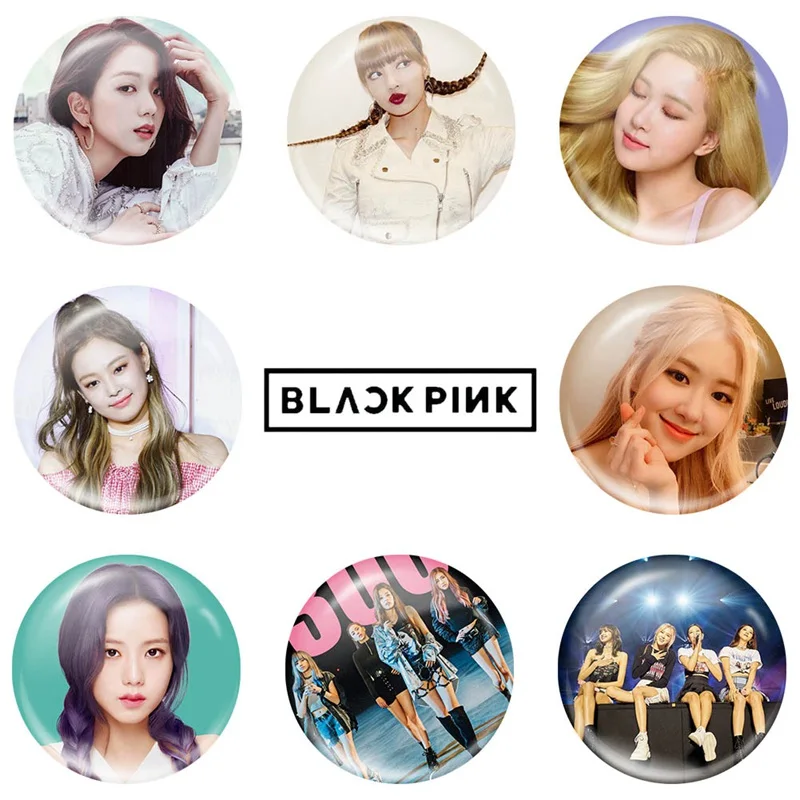 

2019 Korea BLACKPINK Brooch Pin Badge Accessories Coat Backpack Decoration