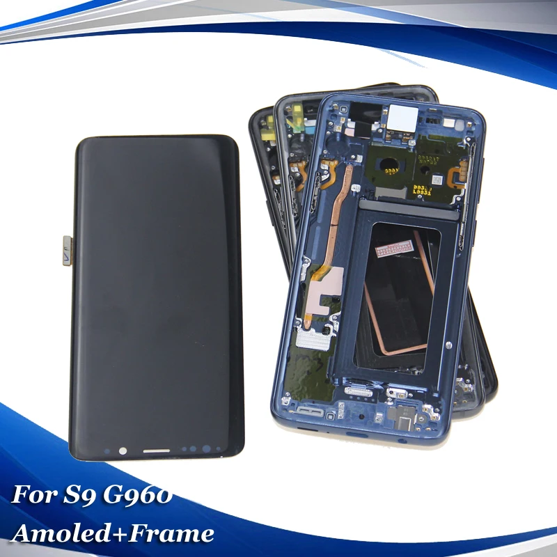 

6.3'' Super AMOLED Display for Samsung Galaxy Note 8 LCD Touch Screen Note8 N9500 LCD Digitizer Replacement with Frame
