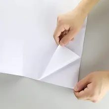 1,52x5 м белая доска самоклеющаяся Наклейка Настенная контактная пленка школьная домашняя Convient 60 ''x 196,8''