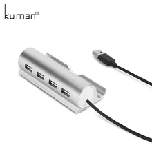 

Kuman USB Hub 4 USB Ports with PD Power Charging Port OTG 2.0 Hub for Phone Computer Tablet Laptop USB Flash Drive YLHUB-205