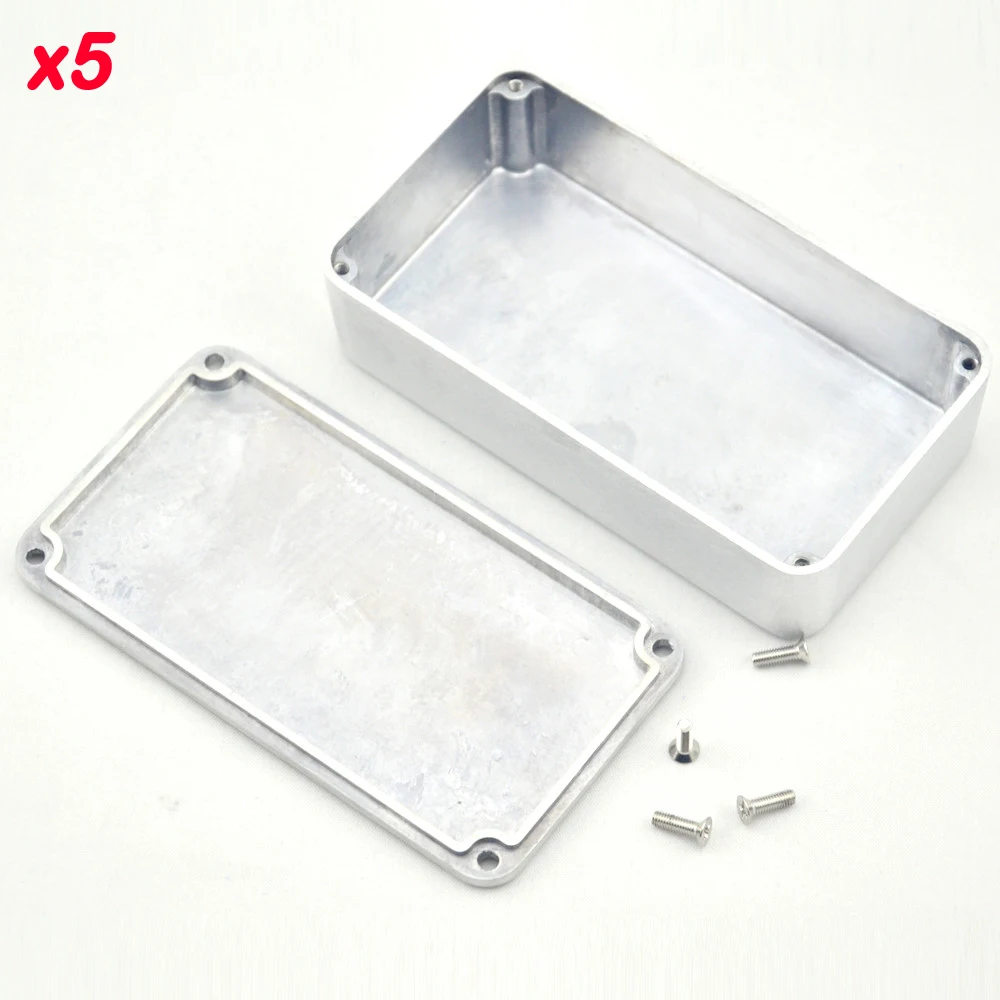 5PCS/Lot 1590B/ Style Guitar Effects Pedal Aluminum Stomp Box Enclosure for DIY Guitar Pedal Kit 5PCS/Lot 1590B/ Style Guitar Effects Pedal Aluminum Stomp Box Enclosure for DIY Guitar Pedal Kit