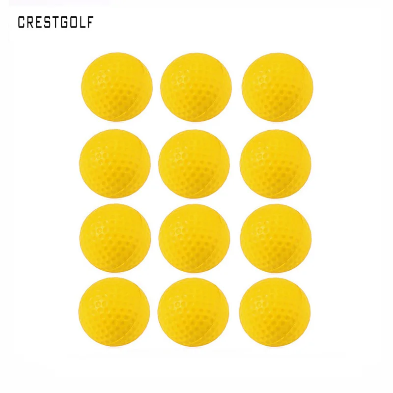 CRESTGOLF 50pcs/Bag Foam Sponge Golf Balls Indoor &Outdoor P