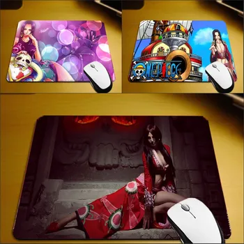 

Mairuige Beautiful Anime Comic Girls Boa Hancock Cosplay Wallpaper Mousepad One piece Pc Game Mat To Decorate Table 22x18cm
