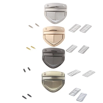 

Metal Clasp Turn Lock Twist Lock for DIY Handbag Bag Purse Hardware Accessories