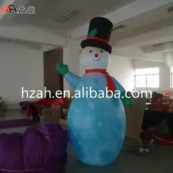 Освещение надувные Блестящий снеговик для Рождество украшения