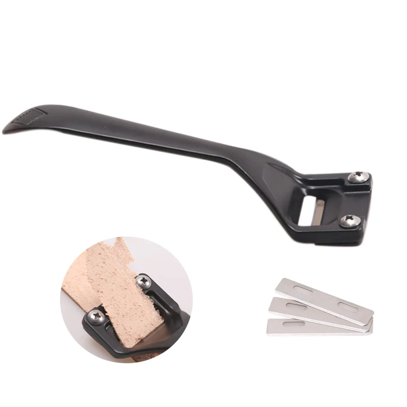 

Leather Craft Tool Thinning Shovel With 3pcs Blades Toothpick Cutter Tools 2017ing