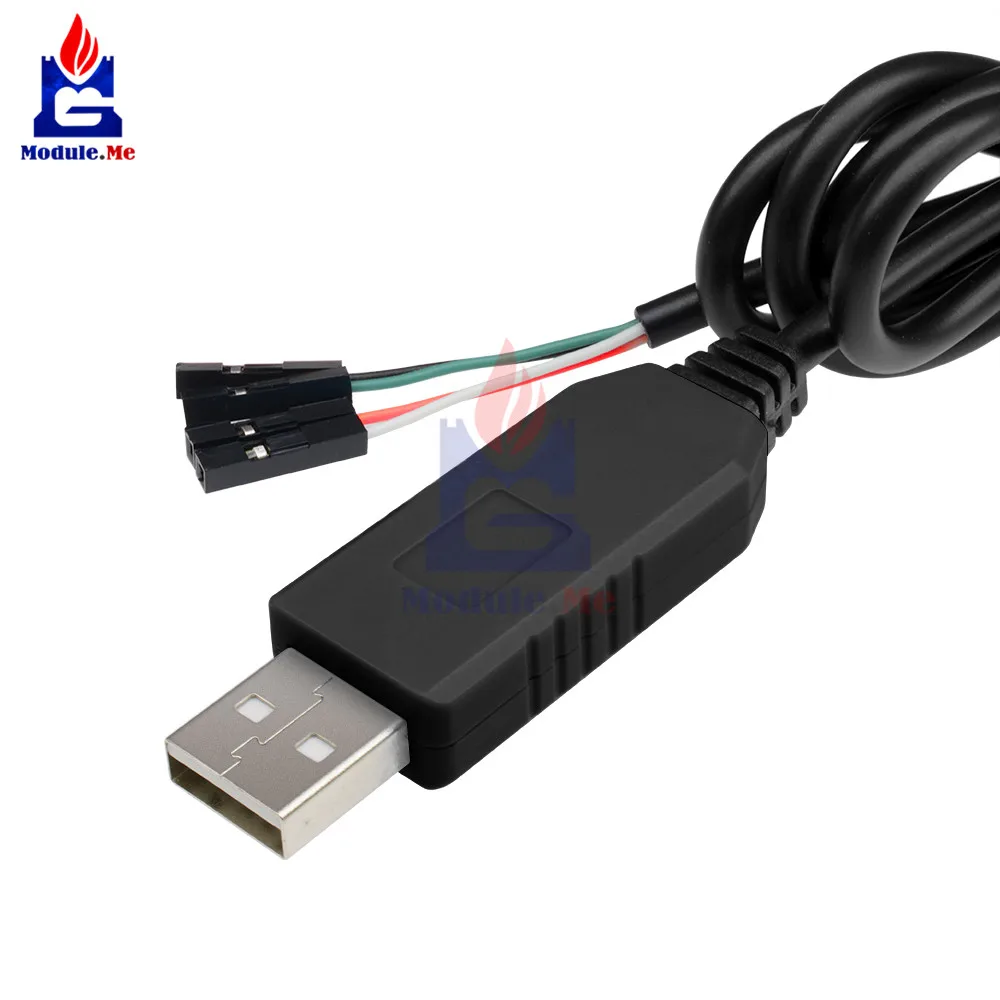 Стандартный кабель PL2303 PL2303HX с USB на TTL UART 4 контактный конвертер RS232