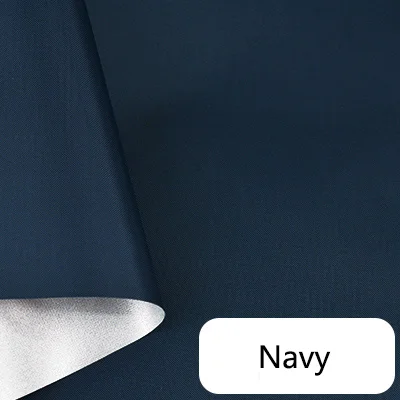 Meetee 100*150 см 210D камуфляжная водонепроницаемая ткань зонтик ткань Оксфорд Сделай Сам Непромокаемая ткань сумка для уличной палатки швейный материал - Цвет: Navy