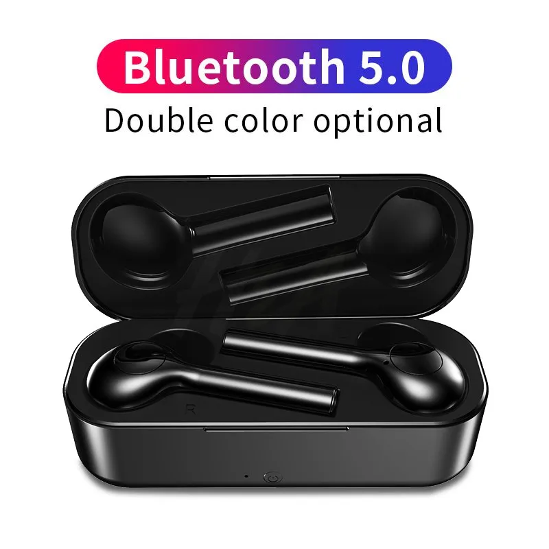Предложение $1 Bluetooth 5 0 наушники для всех смартфонов мини беспроводная гарнитура