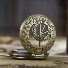 Ретро Doctor Who карманные часы мужские и женские винтажные полые Half Hunter Кварцевые FOB часы Подвеска-ожерелье мужские часы relogio de bolso