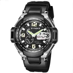 Бренд военные спортивные часы Для мужчин электронные наручные часы Водонепроницаемый спортивные часы Для мужчин Плавание