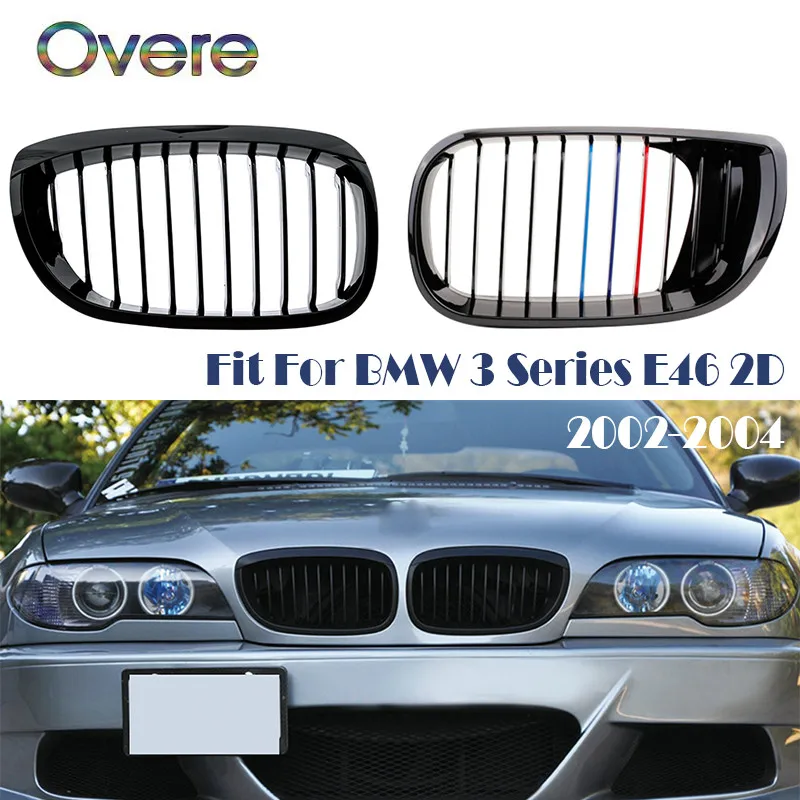 Решетки для переднего бампера автомобилей OVERE гоночные решетки BMW 3 серии E46 Coupe M3