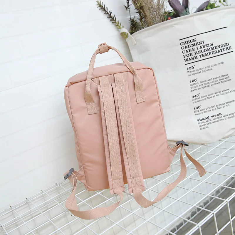 MENGHUO Panelled 2018 Women Canvas Backpack School bag for Girl Ladies Teenagers Casual Travel bags Schoolbag Backpack Mochila (43)