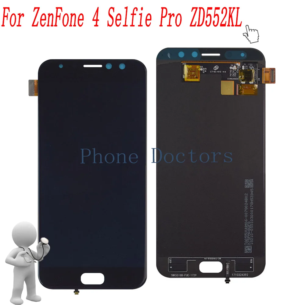 

5.5 inch Full LCD DIsplay+Touch Screen Digitizer Assembly For Asus ZenFone 4 Selfie Pro ZD552KL Z01MD Z01MDA
