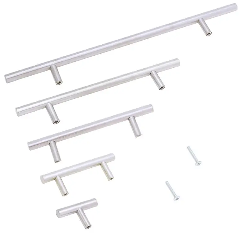 Stainless Steel Handles Diameter 10mm Kitchen Door Cabinet ...