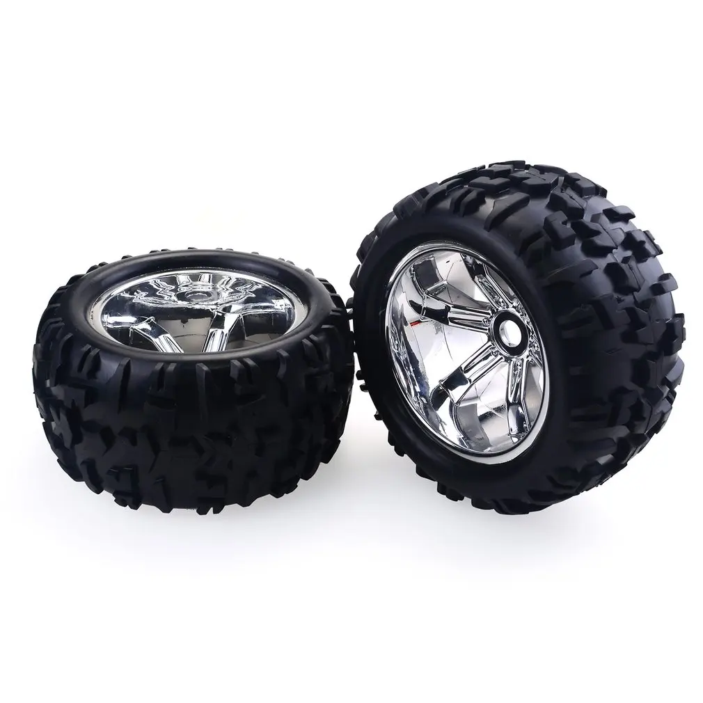 2 шт. RC колеса автомобиля обод шины для Redcat Hsp Kyosho Hobao Hongnor Team Losi GM HPI 1/8 Truggy монстр