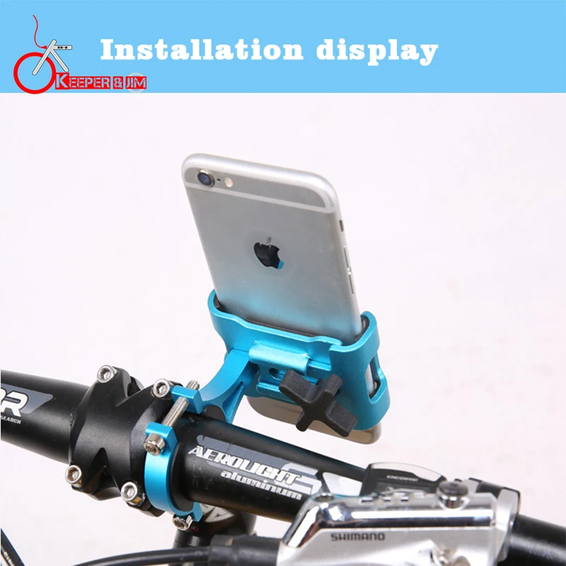 

EU set European duty-free bicycle portable phone support frame, mountain bike mountain bike motorcycle handlebar clip