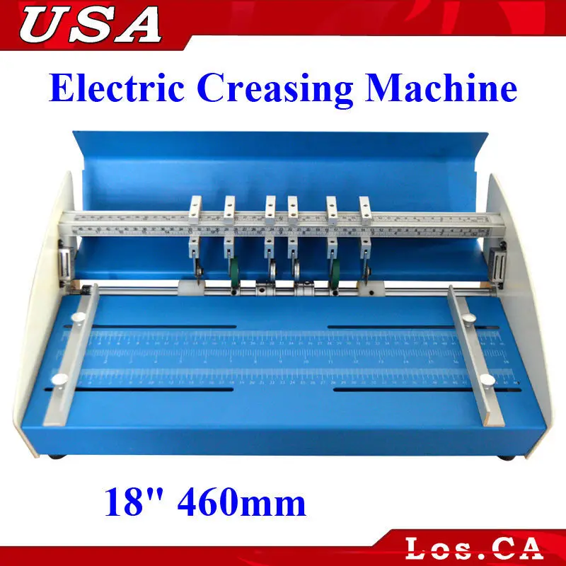 New 18inch 460mm Electric Creaser Scorer Perforator Cutter 3in1 combo