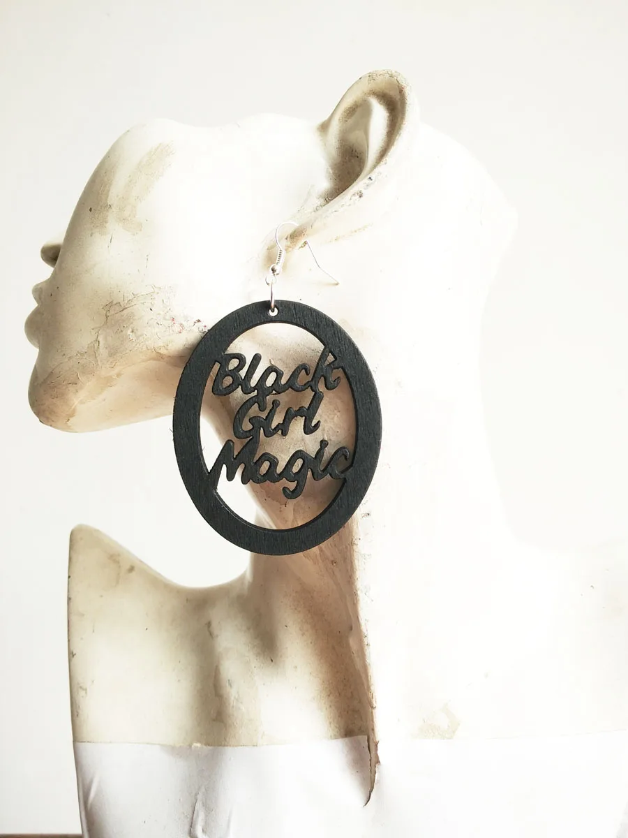 Черный цвет 2017 новое поступление натуральные деревянные лазерные черные