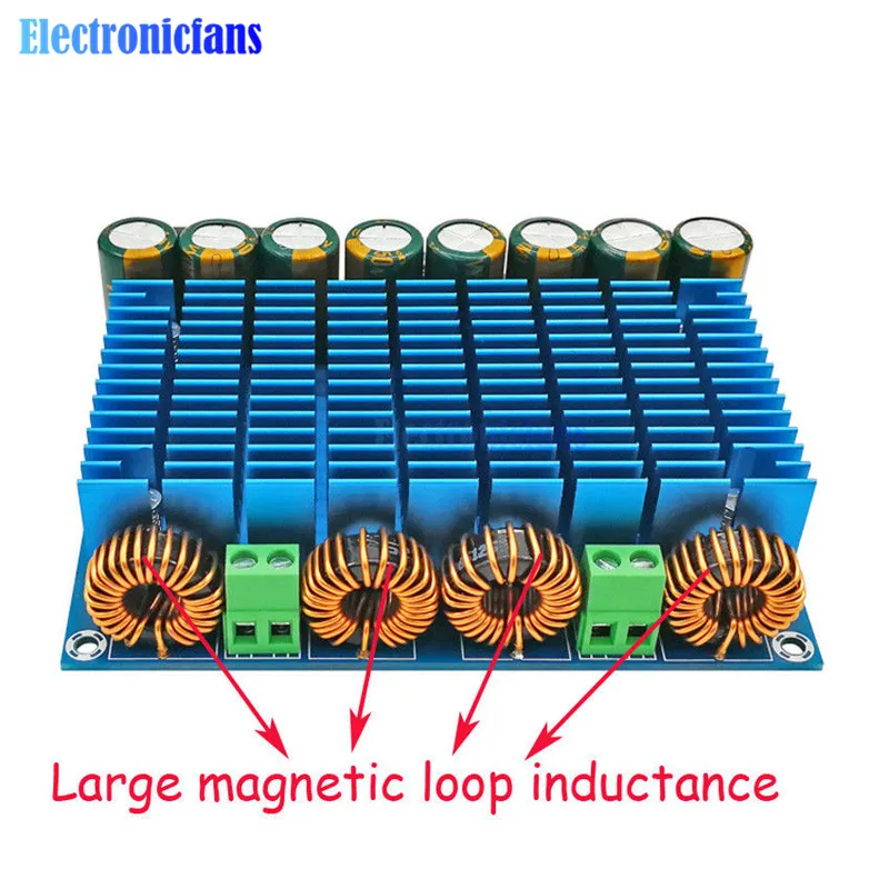 Ультра высокая мощность цифровой усилитель модуль AC 24 в стерео tda8954-й двойной чип 2x420 Вт XH-M252 цифровой усилитель мощности