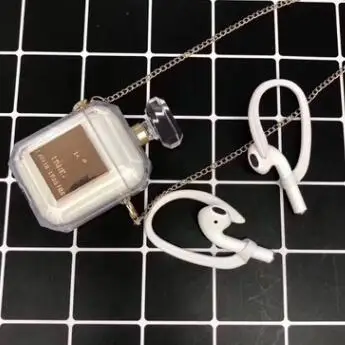 

New Airpods case coco perfume bottle airpod case Cover earphone case For headphones airpods skin charging box bag air pods case