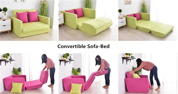 Раскладной диван-кровать для влюбленных диван-кровать современная мягкая ткань мебель для гостиной спальни диван-шезлонг