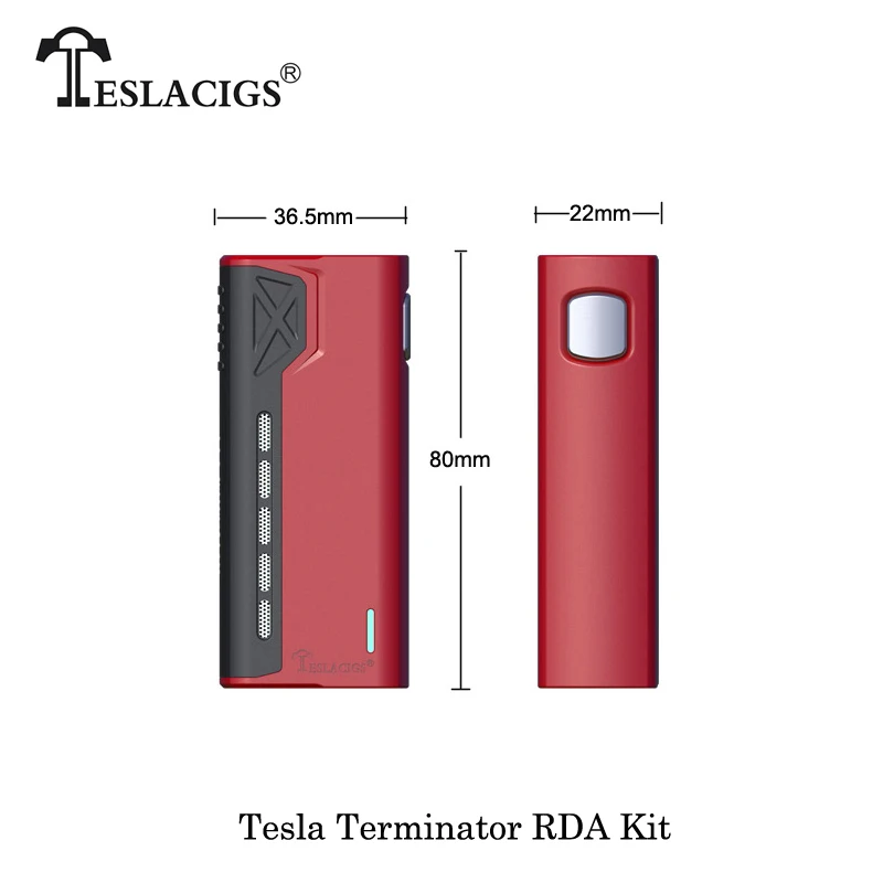 100% оригинальные электронные сигареты Teslacigs Tesla Terminator 90 Вт коробка мод комплект 0 1