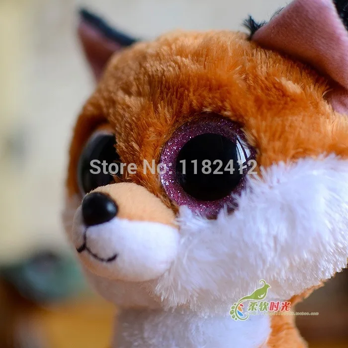 Piper Joey Fay Slick Fox плюшевые игрушки милые большие глаза мягкие животные 15 см/25 см средние детские игрушки для детей