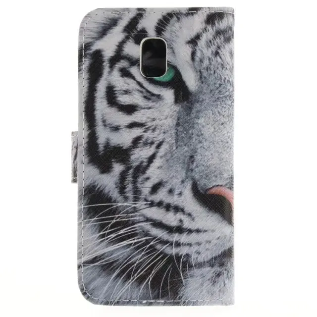 Чехол Etui для Samsung Galaxy J7 2017 EU Ver. Coque тигр картина с изображением девушки чехол
