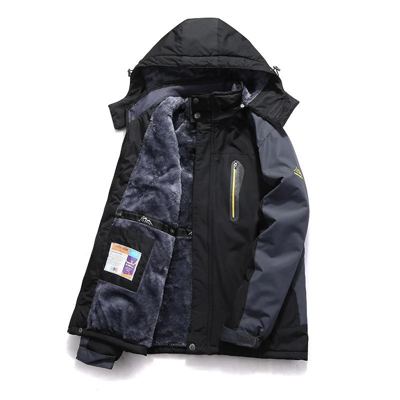 Inner Fleece Hiking Jackets Warm Men Women's (21)