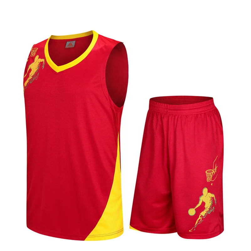 basket ball jersey men training suit high school basketball jersey
