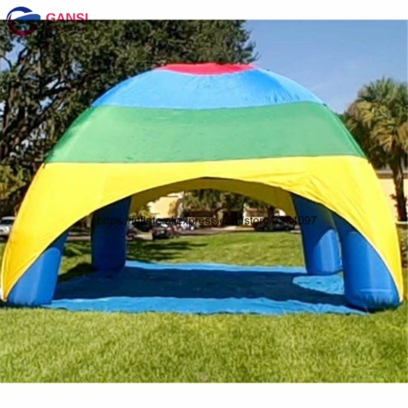 2018 Outdoor Events Car Parking Cover Tent ,Air Dome Canopy Folding Inflatable Spider Tent With 4 Legs promotional canopy inflatable air dome